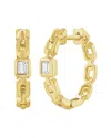 Diana M. Fine Jewelry 14k 0.08 Ct. Tw. Diamond Huggie Earrings