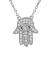 Diana M. Fine Jewelry 14k 0.16 Ct. Tw. Diamond & Sapphire Necklace