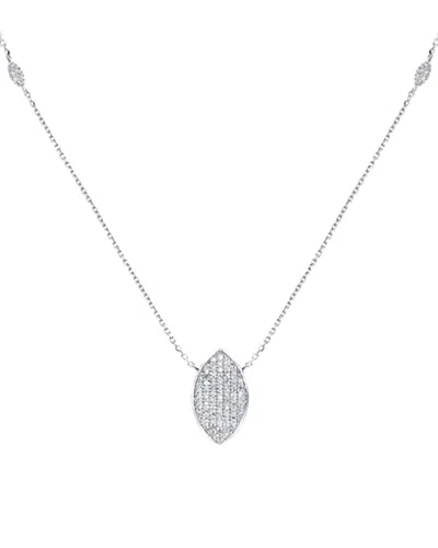 Diana M. Fine Jewelry 14k 0.18 Ct. Tw. Diamond Necklace