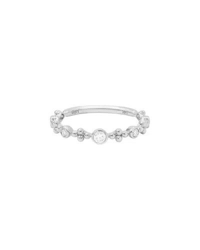 Diana M. Fine Jewelry 14k 0.20 Ct. Tw. Diamond Half-eternity Ring