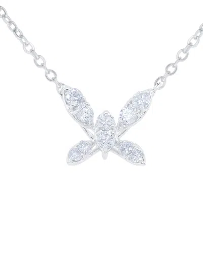 Diana M. Fine Jewelry 14k 0.20 Ct. Tw. Diamond Necklace