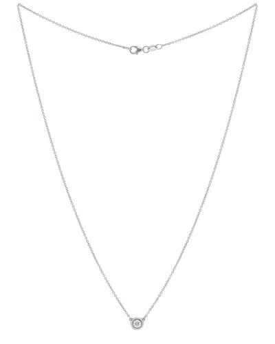 Diana M. Fine Jewelry 14k 0.20 Ct. Tw. Diamond Necklace