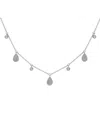 Diana M. Fine Jewelry 14k 0.22 Ct. Tw. Diamond Necklace
