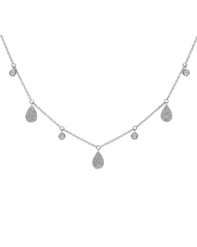 Diana M. Fine Jewelry 14k 0.22 Ct. Tw. Diamond Necklace