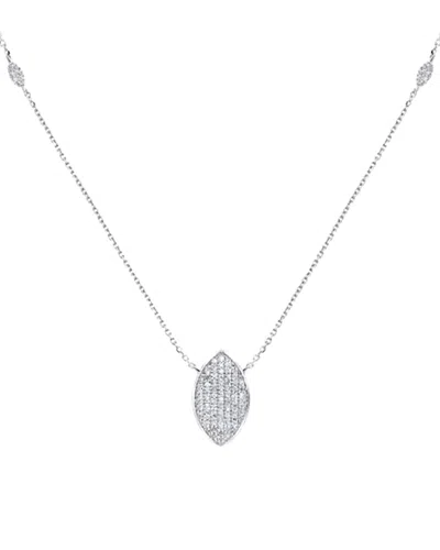 Diana M. Fine Jewelry 14k 0.22 Ct. Tw. Diamond Necklace