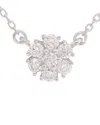 Diana M. Fine Jewelry 14k 0.23 Ct. Tw. Diamond Necklace