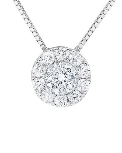 Diana M. Fine Jewelry 14k 0.25 Ct. Tw. Diamond Necklace