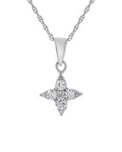 Diana M. Fine Jewelry 14k 0.25 Ct. Tw. Diamond Necklace