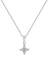 Diana M. Fine Jewelry 14k 0.25 Ct. Tw. Diamond Necklace