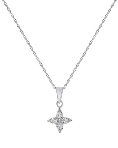 Diana M. Fine Jewelry 14k 0.25 Ct. Tw. Diamond Necklace
