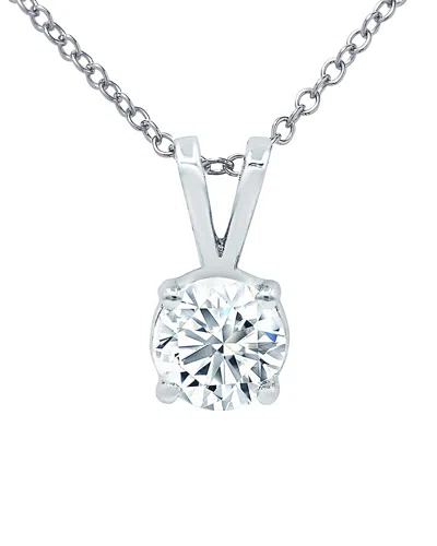 Diana M. Fine Jewelry 14k 0.26 Ct. Tw. Diamond Pendant Necklace