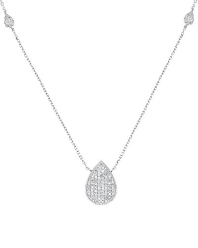 Diana M. Fine Jewelry 14k 0.27 Ct. Tw. Diamond Necklace