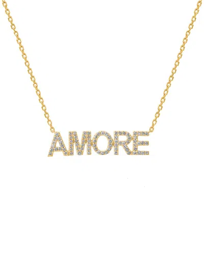Diana M. Fine Jewelry 14k 0.31 Ct. Tw. Diamond Necklace