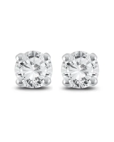 Diana M. Fine Jewelry 14k 0.33 Ct. Tw. Diamond Earrings In White