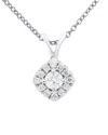 Diana M. Fine Jewelry 14k 0.35 Ct. Tw. Diamond Necklace