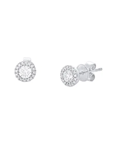 Diana M. Fine Jewelry 14k 0.48 Ct. Tw. Diamond Studs