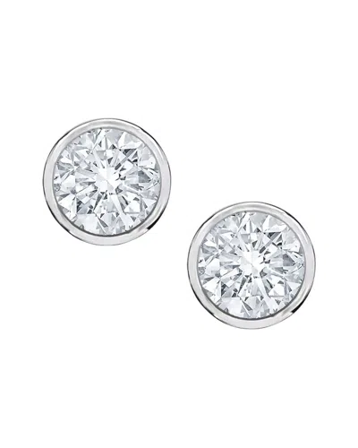 Diana M. Fine Jewelry 14k 0.50 Ct. Tw. Diamond Studs In Metallic