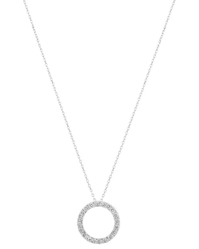 DIANA M. DIANA M. FINE JEWELRY 14K 0.50 CT. TW. LAB-GROWN DIAMOND PENDANT NECKLACE