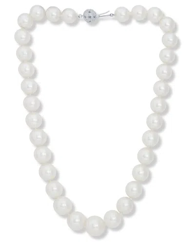 Diana M. Fine Jewelry 14k 0.60 Ct. Tw. Diamond 15mm Pearl Necklace