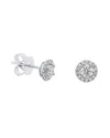 Diana M. Fine Jewelry 14k 0.65 Ct. Tw. Diamond Earrings