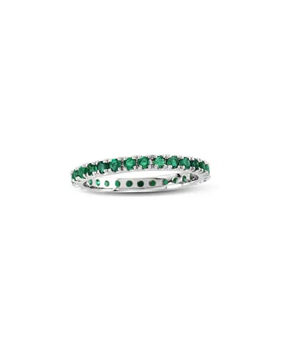 Diana M. Fine Jewelry 14k 0.66 Ct. Tw. Emerald Eternity Ring