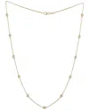 Diana M. Fine Jewelry 14k 0.70 Ct. Tw. Diamond By The Yard Necklace