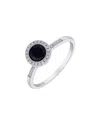 Diana M. Fine Jewelry 14k 0.73 Ct. Tw. Diamond & Onyx Ring