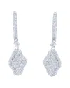 Diana M. Fine Jewelry 14k 0.75 Ct. Tw. Diamond Earrings