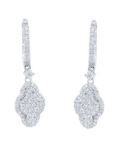 Diana M. Fine Jewelry 14k 0.75 Ct. Tw. Diamond Earrings