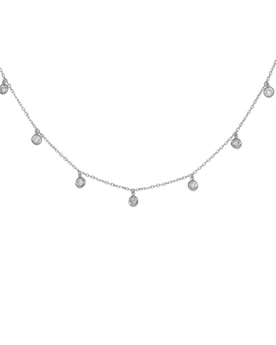 Diana M. Fine Jewelry 14k 0.75 Ct. Tw. Diamond Necklace In Metallic