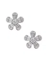 Diana M. Fine Jewelry 14k 0.77 Ct. Tw. Diamond Flower Earrings
