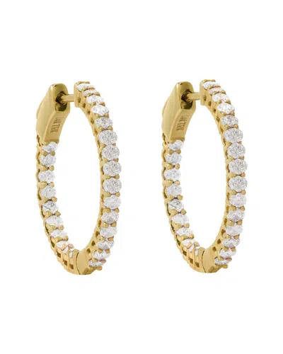 Diana M. Fine Jewelry 14k 1.00 Ct. Tw. Diamond Earrings In Gray