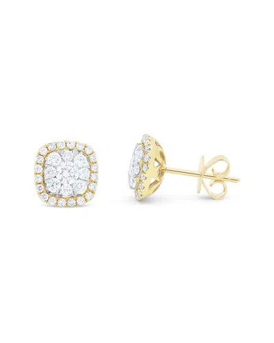 Diana M. Fine Jewelry 14k 1.00 Ct. Tw. Diamond Studs In Gold
