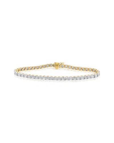 Diana M. Fine Jewelry 14k 1.00 Ct. Tw. Diamond Tennis Bracelet In Multi