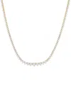 Diana M. Fine Jewelry 14k 10.00 Ct. Tw. Diamond Necklace