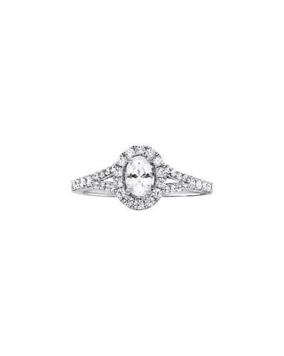 Diana M. Fine Jewelry 14k 1.02 Ct. Tw. Diamond Ring In Metallic