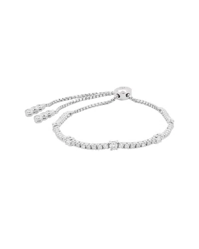 Diana M. Fine Jewelry 14k 1.10 Ct. Tw. Diamond Bracelet In Silver