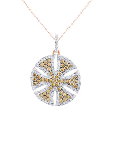 Diana M. Fine Jewelry 14k 1.18 Ct. Tw. Diamond Necklace