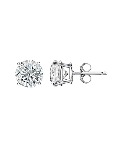 Diana M. Fine Jewelry 14k 1.20 Ct. Tw. Diamond Studs In Silver
