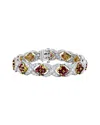 Diana M. Fine Jewelry 14k 12.00 Ct. Tw. Diamond & Ruby Bracelet
