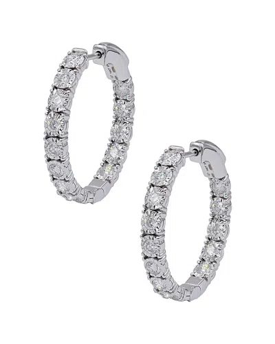 Diana M. Fine Jewelry 14k 1.50 Ct. Tw. Diamond Hoops