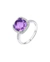 Diana M. Fine Jewelry 14k 1.84 Ct. Tw. Diamond & Pink Topaz Ring