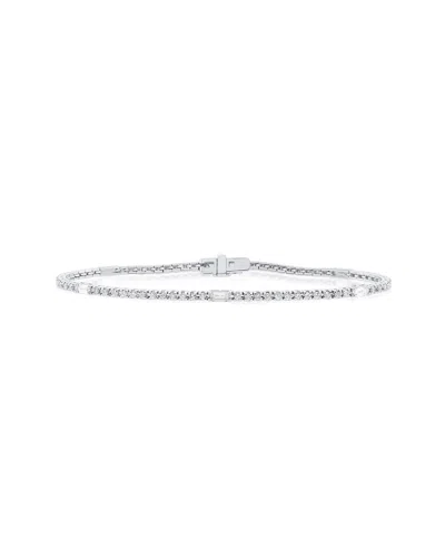 Diana M. Fine Jewelry 14k 2.00 Ct. Tw. Diamond Bracelet In Silver
