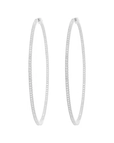 Diana M. Fine Jewelry 14k 2.00 Ct. Tw. Diamond Earrings In Metallic