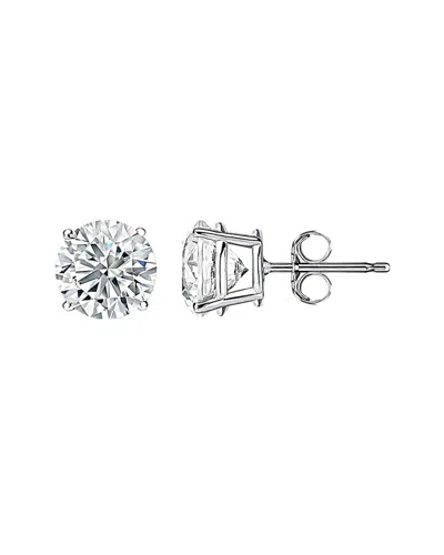 Diana M. Fine Jewelry 14k 2.00 Ct. Tw. Diamond Studs In Metallic
