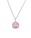 Diana M. Fine Jewelry 14k 2.18 Ct. Tw. Diamond & Topaz Necklace