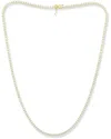 Diana M. Fine Jewelry 14k 2.25 Ct. Tw. Diamond Tennis Necklace In Multi