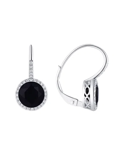 Diana M. Fine Jewelry 14k 2.62 Ct. Tw. Diamond & Onyx Earrings