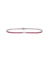 Diana M. Fine Jewelry 14k 2.93 Ct. Tw. Diamond & Ruby Bracelet