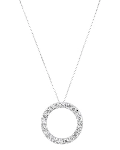 DIANA M. DIANA M. FINE JEWELRY 14K 3.00 CT. TW. LAB-GROWN DIAMOND PENDANT NECKLACE